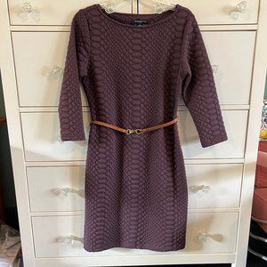Plum Long Sleeve Dress Size 6